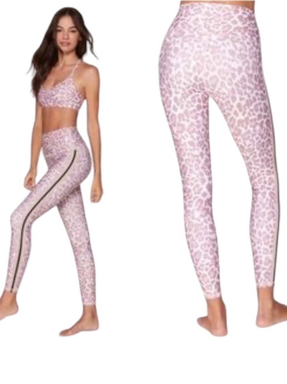 Spiritual Gangster Intent Leopard Print Leggings size small